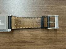 Dunhill ダンヒル 腕時計 メンズ AT 自動巻 8040 デイト ブラック文字盤 三面カットガラス 可動品_画像7