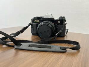Canon キヤノン AE-1 PROGRAM 一眼レフカメラ レンズ FD 50mm 1:1.8 ブラック