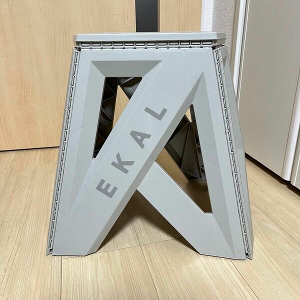 《美品》ekal LOGO FOLDABLE CHAIR 折りたたみ椅子　EKAL