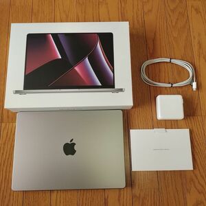 【美品・バッテリ最大容量100%】Apple MacBook M2Pro 14インチ メモリ16GB 512GB MPHE3J/A