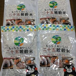 二十五雑穀米 450gx4袋セット　熊本県産 