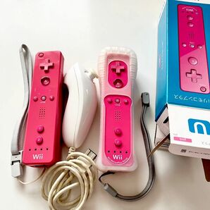 超お得セット！！任天堂 wii リモコンプラス コントローラー ヌンチャク 3点セット wiiU 取扱説明書箱あり