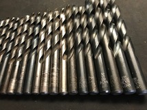 NACHI他　　ストレートドリル　　　2~12.9MM　　約２Kg 良品　 中古 _画像2