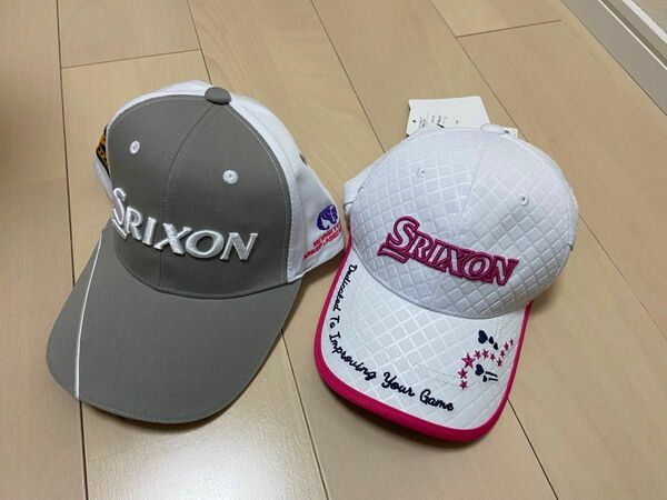 SRIXON(スリクソン)ゴルフキャップ2個セット レディース