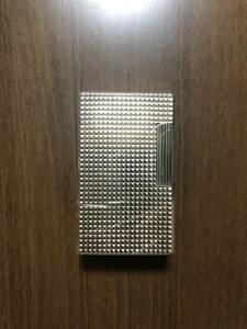 [ super-beauty goods ] Dupont lighter silver exclusive use box attaching 