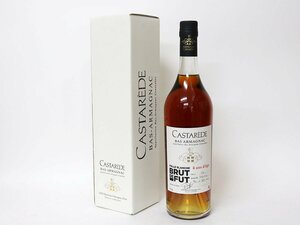 ★カスタレード アルマニャック ブリュット ド フュー 6年熟成 CASTAREDE *箱付［度数:59% 内容量:700ml］