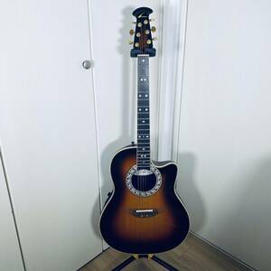 OVATION 1867-1 LEGEND Ovation Legend USA производства электроакустическая гитара акустическая гитара Super Shallow жесткий чехол имеется 