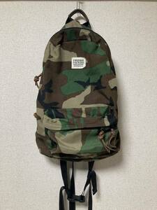 定価1.5万 FREDRIK PACKERS フレドリックパッカーズ 500D DAY PACK CAMO 迷彩 コーデュラナイロン バックパック リュック 17L