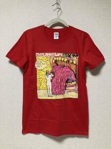 希少 美品 The FLAMING LIPS フレーミングリップス Tシャツ サイズS GILDAN ギルダン FREAL-OUT YES! 2014 TOUR ビンテージ バンドT バンT