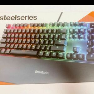 【新品未開封】 SteelSeries ゲーミングキーボード 有線 有機ELディスプレイ搭載 Apex Pro JP 64629