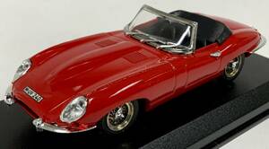 【非売品OEM!】Ж ベストモデル 1/43 ジャガー Eタイプ スパイダー 赤 JAGUAR E-TYPE Tipo E Spider Red BOX BEST MODEL 9027 Ж Daimler