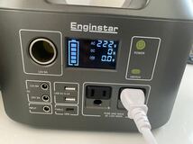 Enginstar ポータブル電源 ポータブルパワーステーション R300 407Wh_画像1