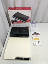 ジャンク 現状品 通電確認のみ ソニー sony プレイステーション3 プレステ3 ps3 本体 cech-2500a 白 cech-4000b 中古品 ゲーム game_画像1