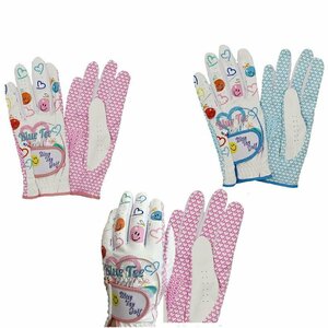  голубой чай Golf женский Golf перчатка обе рука для розовый /22cm[34155]
