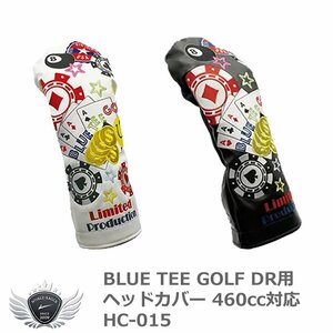 BLUE TEE GOLF ブルーティーゴルフ ベガス ドライバー用ヘッドカバー 460cc対応 HC-015ブラック[37800]