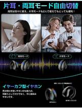 【開封のみ】WOWUP OWS ★イヤホン 耳挟み式イヤホン bluetooth イヤホン 空気伝導イヤホン 塞がない ワイヤレスイヤホン 骨伝導_画像7