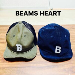 beams HEART アンパイアキャップ　２点セット