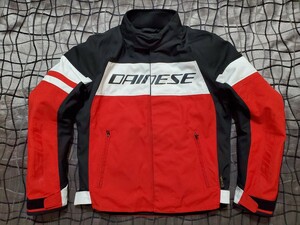 【LL】ダイネーゼ ライディングジャケット 肩肘パッド付き 50SIZE バイク ライディング ライダース DAINESE 正規品