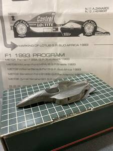 1/43 B.B.R LOTUS ロータス 107B FORD 1993 お手付き品