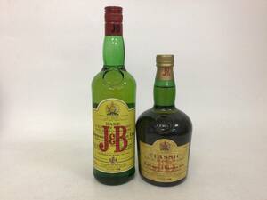 ブレンデッドウイスキー J＆B レア/クラシック 2本セット 750ml 重量番号:4(102)