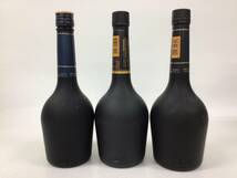 ブランデー サントリー VSOP エクストラファイン フロスティボトル 3本セット 600/660ml 43/40% 重量番号:6(77)_画像3