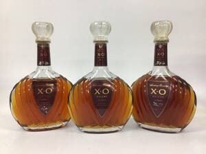 ブランデー サントリー XO デラックス 3本セット 700ml 重量番号:6(78)