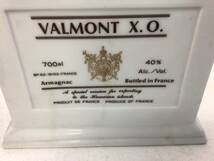 ブランデー シャボー ナポレオン/ヴァルモント XO 陶器 2本セット 700ml 重量番号:4(105)_画像7