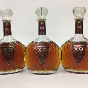 ブランデー サントリー XO デラックス 3本セット 700ml 重量番号:6(79)の画像1