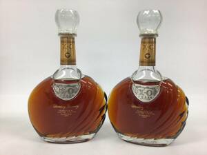  brandy Suntory XO super Deluxe 2 pcs set 700ml weight number :4(69)