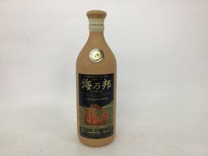 泡盛 梅乃邦 10年 720ml 重量番号:2 (RW47)