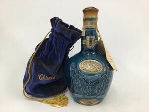  whisky Royal Salute 21 year blue ceramics 700ml weight number :2 (36)