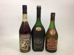  French brandy 3 pcs set 700ml weight number :6(L-10)