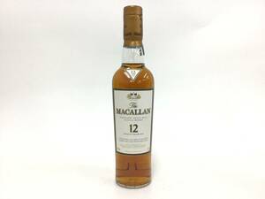ウイスキー マッカラン 12年 ハーフボトル 350ml 重量番号:1 (123)