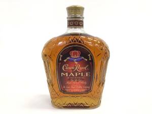  whisky Crown royal maple finish 700ml weight number :2 (RW1)