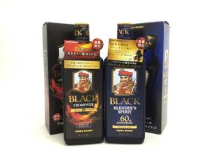  whisky black nika crossover Ricci & smoky /b Len da-z Spirit 60 anniversary 2 pcs set 700ml weight number :4(I-4)