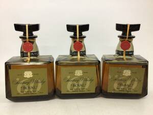  whisky Suntory royal *60 3 pcs set 720ml weight number :6(106)