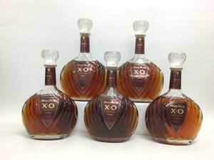 ブランデー サントリー XO デラックス 5本セット 700ml 重量番号:10(I-3)