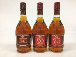  brandy Suntory VO mild & smooth 3 pcs set 640ml weight number :6(75)