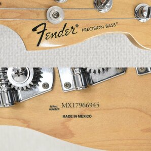 3464 中古品 Fender MEXICO Standard Precision Bass #MX17966945 フェンダー エレキベースの画像9