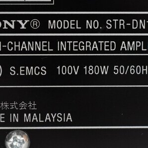 3137 現状品 SONY STR-DN1040 ソニー AVアンプの画像7