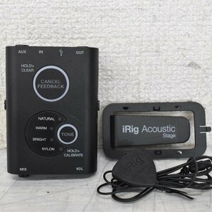 3033 中古品 iRig Acoustic Stage アイリグ アコギ用デジタルマイクシステムの画像2