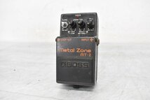 3048 現状品 BOSS metal zone MT-2 ボス エフェクター_画像1