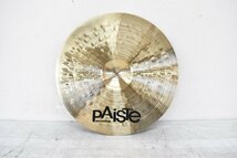 3408 中古品 PAiSTE PRECISION 18インチ THIN CRASH パイステ シンバル_画像3