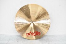 3406 中古品 PAiSTE 2002 CRASH 18インチ パイステ シンバル_画像3