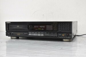 3596 現状品 SONY CDP-228ESD ソニー CDデッキ