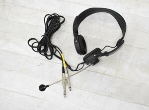 3497 中古品 audio-technica ATH-30COM オーディオテクニカ ヘッドフォン ①