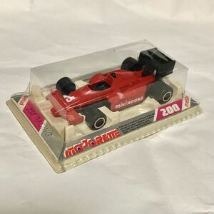 当時物 未開封 MAJORETTE マジョレット 238 F1 RACING F-1 レーシング miki HOUSE ミキハウス　フェラーリ 風