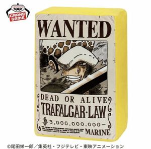 ★送料無料★ ワンピース もふぐっと 手配書ぬいぐるみ　ロー　タグ付き新品未使用　約35㎝