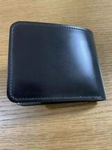 ROBUSTA LEATHER ロブスタレザー Half Wallet ハーフウォレット 財布 レーデルオガワ アニリンコードバン 美品_画像1