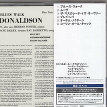 ルー・ドナルドソン / ブルース・ウォーク / SHM-CD_画像2